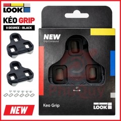 Can giày chống trượt LOOK V2 Kep Grip Noires ĐEN 0° gắn bàn đạp xe đạp (VAT) (2026) (00025674)