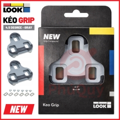 Can Giày Chống Trượt LOOK V2 Kep Grip Grises XÁM 4.5° Gắn Bàn Đạp Xe Đạp (VAT) (2026) (00025675)