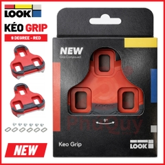 Can Giày Chống Trượt LOOK V2 Kep Grip Rouges ĐỎ 9° Gắn Bàn Đạp Xe Đạp (VAT) (2026) (00025676)