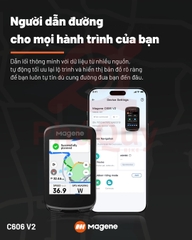 Đồng Hồ Magene C606 V2 GPS Thông Minh