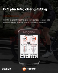 Đồng Hồ Magene C606 V2 GPS Thông Minh