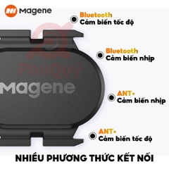 Cảm Biến Nhịp Độ MAGENE S314 Không Dây ANT+ BLUETOOTH