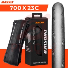 Vỏ gấp Maxxis 700x23c Pursuer M225 F hộp đen (VAT)