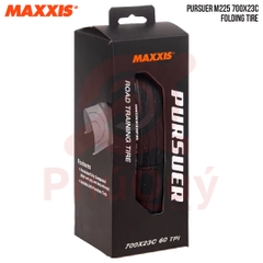 Vỏ gấp Maxxis 700x23c Pursuer M225 F hộp đen (VAT)