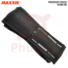 Vỏ gấp Maxxis 700x23c Pursuer M225 F hộp đen (VAT)