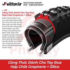 Vỏ Vittoria Mazza Race 29x2.4 Enduro Full Black (VAT)