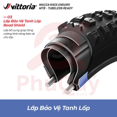 Vỏ Vittoria Mazza Race 29x2.4 Enduro Full Black (VAT)