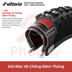 Vỏ Vittoria Mazza Race 29x2.4 Enduro Full Black (VAT)