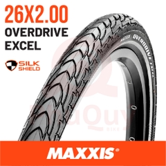 Vỏ Maxxis 26x2.0 M2013 Overdrive Excel Chống Đinh
