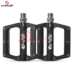Pedal Nhôm CNC LUNJE XT-T002 Xanh, Đen, Đỏ