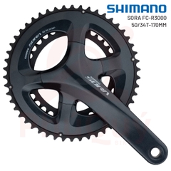 Giò Dĩa SORA R3000 50-34T 170mm Kèm BB