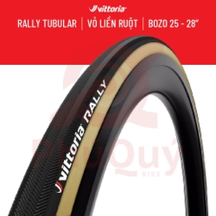 Vỏ Bozo Vittoria Tubular Rally 700x25c HÔNG VÀNG