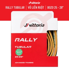Vỏ Bozo Vittoria Tubular Rally 700x25c HÔNG VÀNG