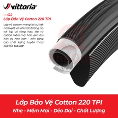 Vỏ Bozo Vittoria Tubular Rally 700x25c HÔNG VÀNG