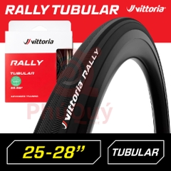 Vỏ BoZo Vittoria Tubular Rally 700x25 HÔNG ĐEN