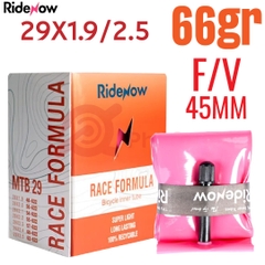 RUỘT RIDENOW SIÊU NHẸ 66gr 29x1.9/2.5 Van 45mm F/V