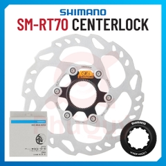 Đĩa Thắng SHIMANO RT70 HÀNG HỘP CENTERLOCK (VAT)