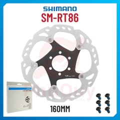 Đĩa Thắng SHIMANO RT86 HÀNG HỘP (KÈM 6 ỐC)