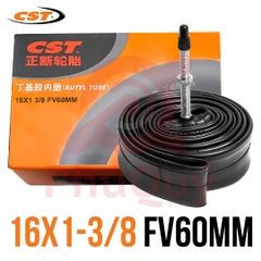 Ruột CST 16x1-3/8 (349) Van Xe Đạp 60mm