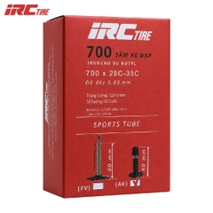 Ruột IRC 700x28/35 Van Pháp FV 60mm (VAT)