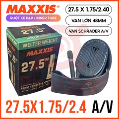 Ruột Maxxis VN 27.5x1.75/2.4 van xe máy A/V 48mm (VAT)