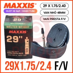 Ruột Maxxis VN 29 x 1.75/2.4 van xe đạp F/V 48mm (VAT)