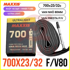 Ruột Maxxis VN siêu mỏng 700x23/32 FV 80 (80gr) (VAT)