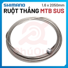 RUỘT Dây Cáp THẮNG MTB SHIMANO SUS 1.6X2050MM (50 PSC/HỘP) (VAT)