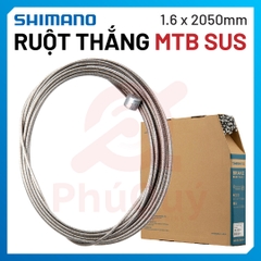 RUỘT Dây Cáp THẮNG MTB SHIMANO SUS 1.6X2050MM (50 PSC/HỘP) (VAT)