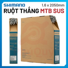 RUỘT Dây Cáp THẮNG MTB SHIMANO SUS 1.6X2050MM (50 PSC/HỘP) (VAT)