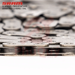 SÊN 12 SRAM RED 114L HÀNG HỘP CHÍNH HÃNG CÓ KHÓA SÊN  (VAT)