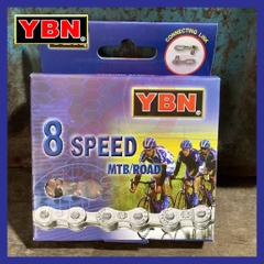 Sên 8 YBN S8 - S2 116L Chính Hãng Đài Loan Có Khóa Sên (VAT)