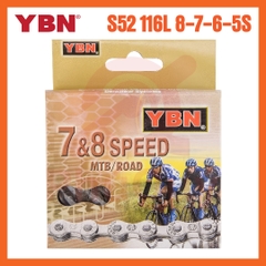 Sên YBN S52-116L Dùng Cho 8/7/6/5 Tốc Độ (VAT)