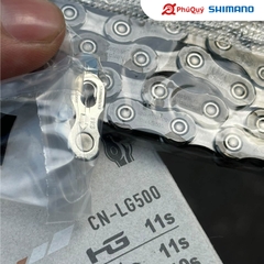 Sên SHIMANO LG500 HỘP  Xài 9, 10, 11 Tốc Độ  126L CÓ KHÓA SÊN (VAT)