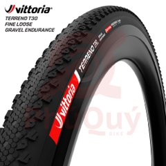 Vỏ Vittoria Terreno T30 Fine Loose (Gai mịn) Tubeless Gravel Endurance G2.0 (VAT)