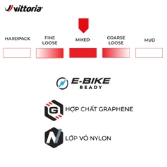 Vỏ Vittoria Terreno T50 Mixed TLR Gravel Endurance G2.0 (VAT)