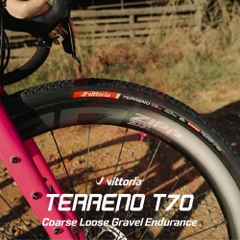 Vỏ Vittoria Terreno T70 Coarse Loose 45-622 Gravel Endurance Full Đen G2.0 (VAT)