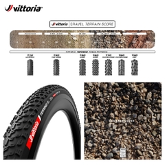 Vỏ Vittoria Terreno T70 Coarse Loose 45-622 Gravel Endurance Full Đen G2.0 (VAT)