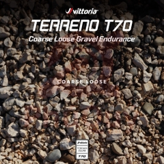 Vỏ Vittoria Terreno T70 Coarse Loose 45-622 Gravel Endurance Full Đen G2.0 (VAT)
