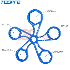 Dụng Cụ Mở Nắp/Ốc Vai Phuộc 5 Trong 1