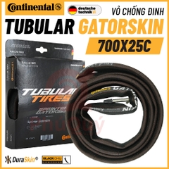 Vỏ Tubular Continental 700x25c Gatorskin Chống Đinh