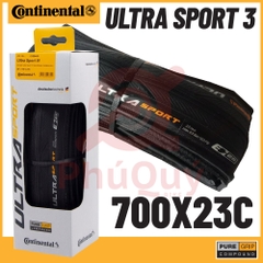 Vỏ Gấp 700x23c Continental Ultra Sport III Có Hộp