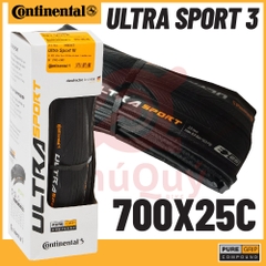 Vỏ Gấp 700x25c Continental Ultra Sport III Có Hộp
