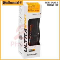 Vỏ Gấp 700x25c Continental Ultra Sport III Có Hộp