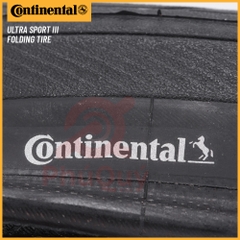 Vỏ Gấp 700x25c Continental Ultra Sport 3 Không Hộp Chữ Trắng
