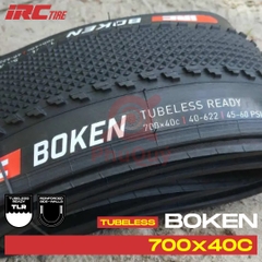Vỏ IRC 700x40c Boken Kevlar Tubeless