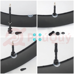 VAN TUBELESS TỐT ROAD/MTB 80mm