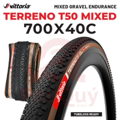Vỏ Vittoria Terreno T50 Mixed TLR Gravel Endurance G2.0 (VAT)