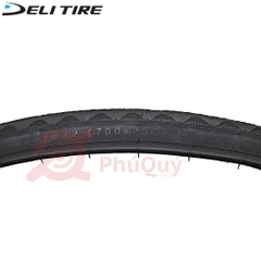 Vỏ Deli 700x25c gai sóng S-601 (VAT)