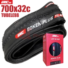 Vỏ IRC Tubeless 700x32c BOKEN PLUS Kevlar